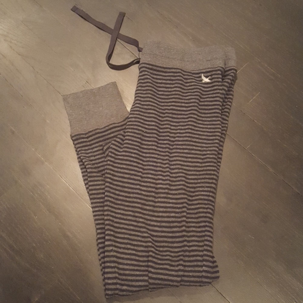 Striped jogger style PJ pants
